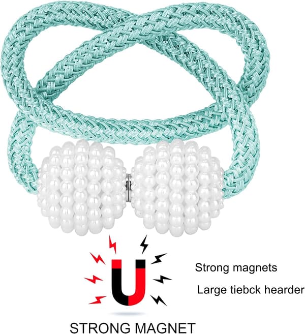Magnetiske Gardinbindere (2 stk.) - Gardinholdere