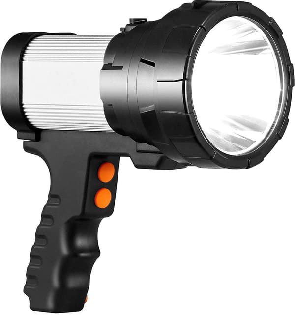 Ultra Tehokas USB-Latautuva LED-Taskulamppu, Vedenkestävä
