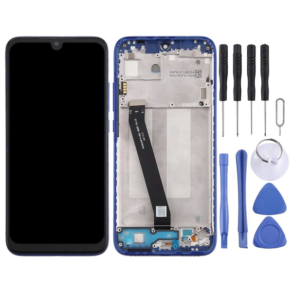 Tft LCD-skärm för Xiaomi Redmi 7 Digitizer Full Assembly Wit DXGHC