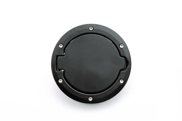 2 stk. For Jeep 07-16 Wrangler Drivstofftankdeksel Aluminium Legering B