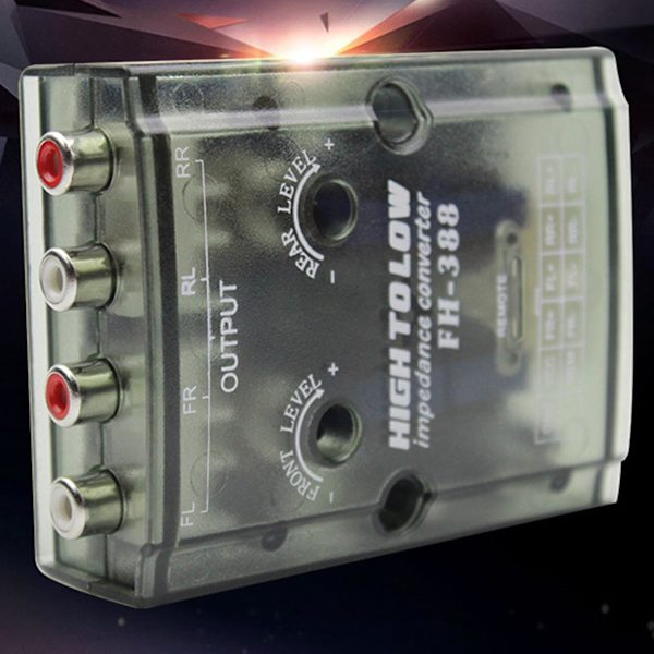 Bilstereo Ph-388 Fyrkanals hög-till-låg ljudomvandlare, Fo DXGHC