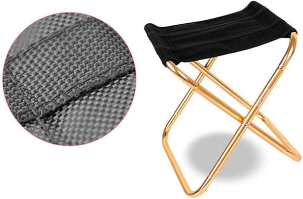 Mini Skammel Campingstol Sæde Sæde Foldbar Bærbar Foldbar Ultr