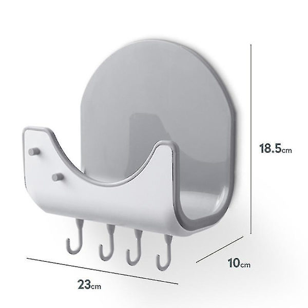 Kök Multifunktionell Väggmonterad Pan Pot Lock Rack Hållare- DXGHC