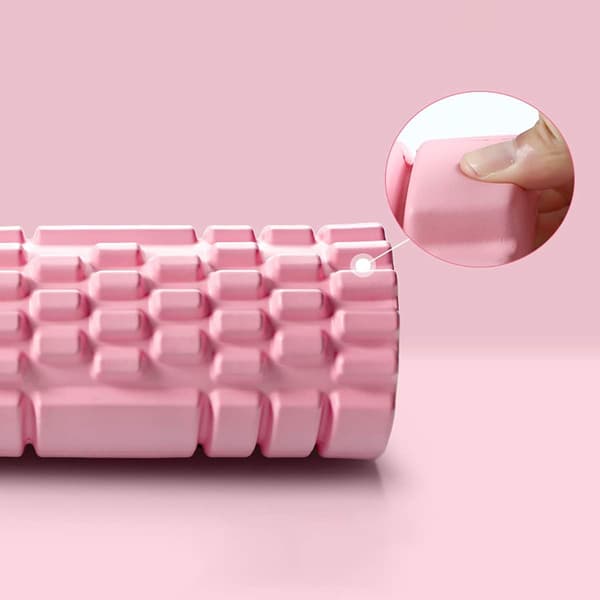 Massage Roller Foam Roller Pilates Kolonn Yoga Rosa Multifunktionell