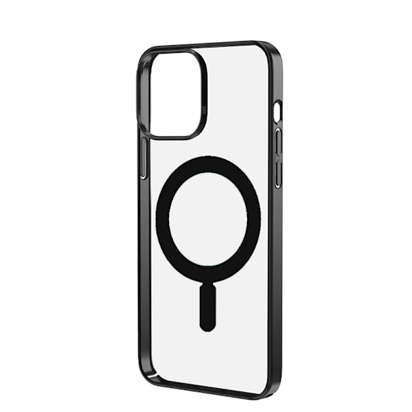 1 st, iPhone 14 magnetiskt mobilfodral Apple elektropläterad PC hård