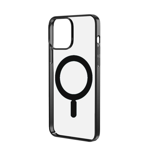 1 stk,iphone14 magnetisk telefontaske Apple elektrobelagt PC hard cas