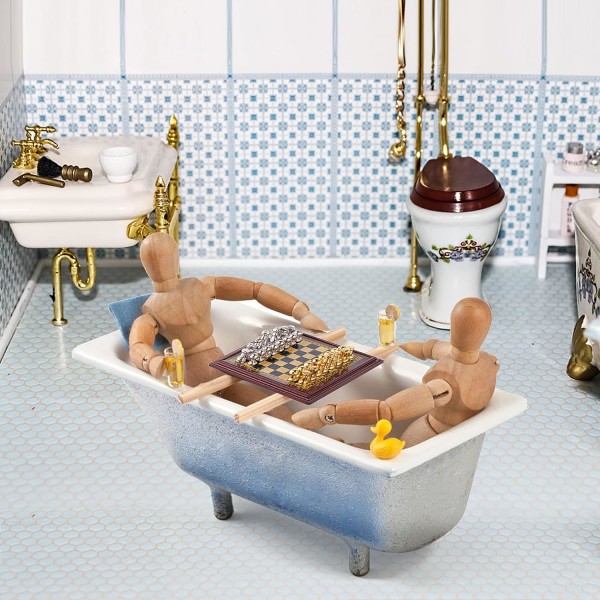 Miniatyyri Nukkekoti Kansainvälinen Shakkilauta, Mini Shakkilauta