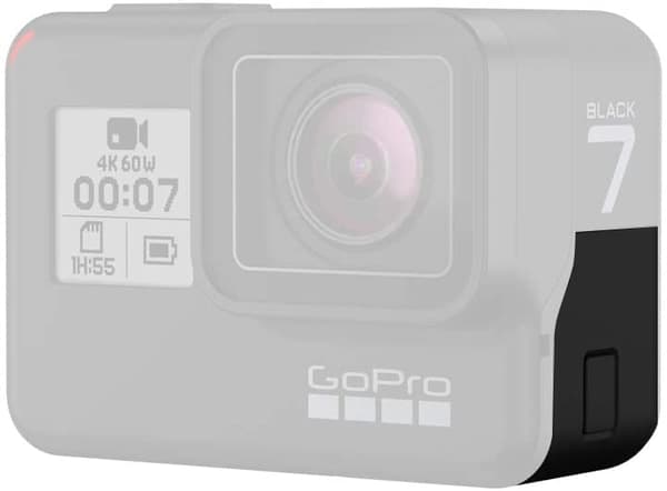 Erstatningssideluke for GoPro Hero 7 Black, Aluminiumlegering