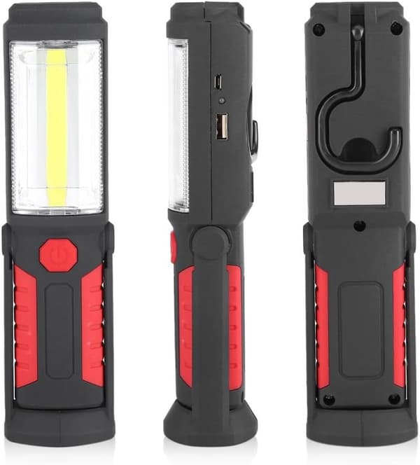 Latautuva LED-työvalo magneettisella LED-taskulampulla 2200mA
