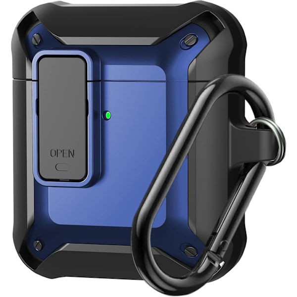 Airpods Case Cover, [Sikker Lås] AirPod Beskyttelsesetui Mænd Kvinder