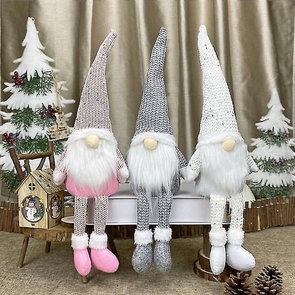 Gnome Julgransprydnader, Handgjorda Svenska Tomte Gnomes Plus DXGHC