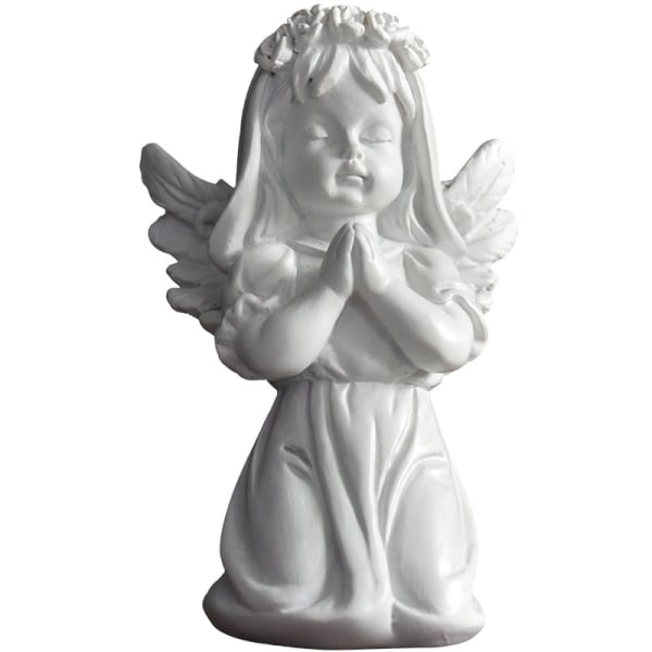 Angel Statue Art Decors Praying Cherub Resin (jente)