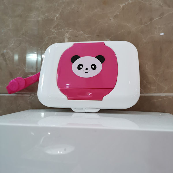 Rektangulær Vævsæske Vævsæske til Hjemmet Bil (Pink)