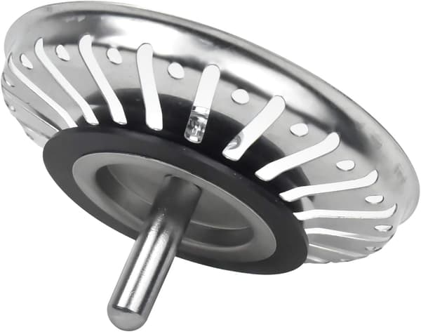 (diameter: 84mm) Køkkenvaskprop, Rustfrit Stål Køkkenvask St