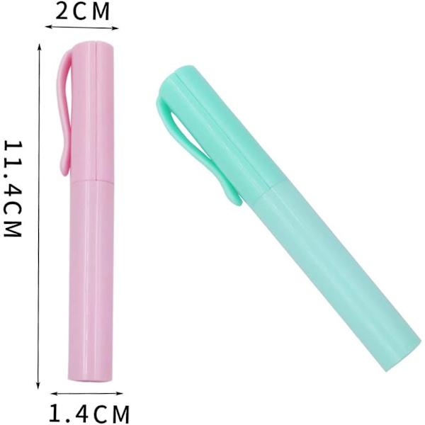 4-pack Vassa Färgade Saxar Vikbara Saxar med Pennhatt för Hemmet