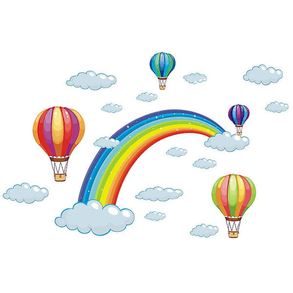 Cartoon Creative Rainbow Tapet