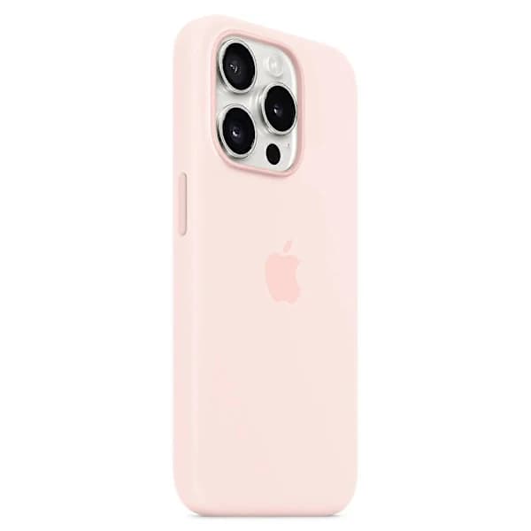 Silikonecover kompatibelt med iPhone 15 Pro Pink iPhone 15 Pro,ta