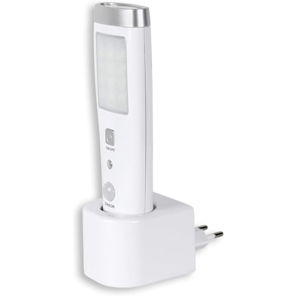 Liiketunnistin Taskulamppu Kulman Tunnistus 60° 15 LED Latautuva DXGHC