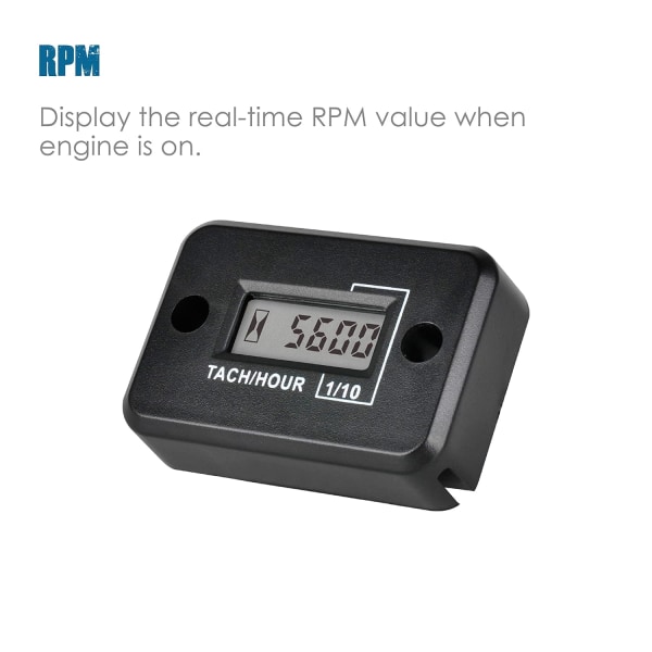 Mini Digital Turteller Timeteller Akkumulert TOT Timer, Real Ti