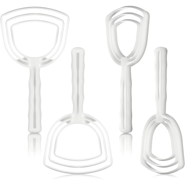 4 stycken Köttskrapor Benstoftsskrapa Bensskrapa Vit Poly S