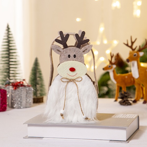 2 stycken juldekorationer julklappspåse Äppelpåse Ca