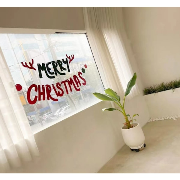 Två stycken julflaggor, femuddig stjärnbanner, ny Chris