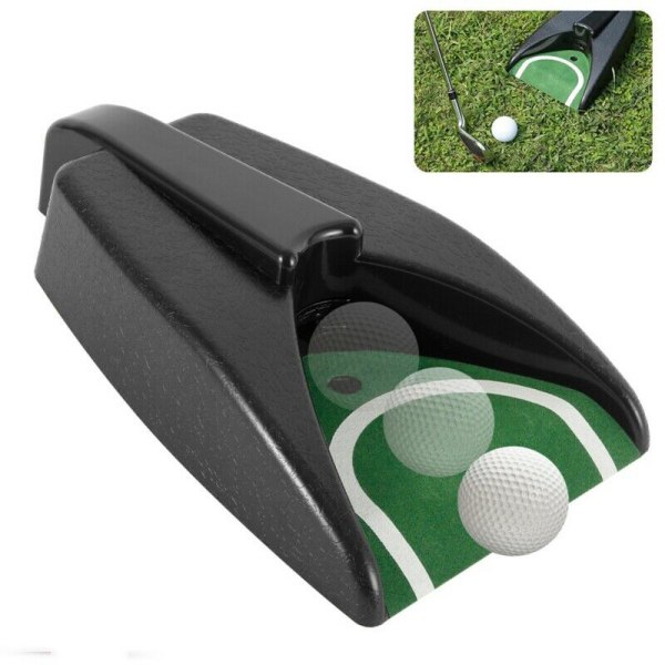 1PCS Golf Automatisk Putting Maskin, Golf Trening Putting Hull Auto Returnerer Golf Cup Treningshjelp, Putting Returner f