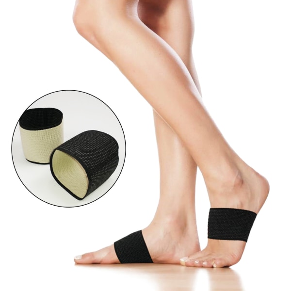 2 pairs of Yongquan acupoints massage forefoot pad magnet massage