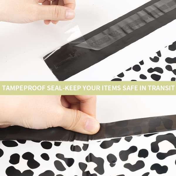 Pakke med 100 stykker Plastpostposer Postkonvolutter Farge
