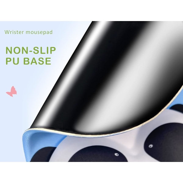 RIST Gel Håndleddstøtte Musematte Søt Panda Pad