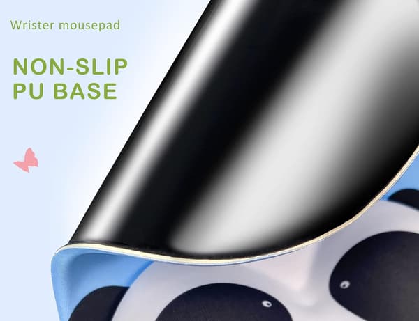 RIST Gel Handledsstöd Musmatta Söt Panda Pad