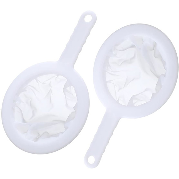 2 Stykker Nylon Sigter - Vinfilter, Nylon Mesh Sigter - Fo