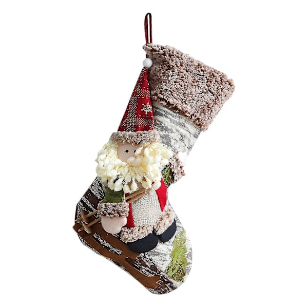 Godispåse Julklapp Julgransdekoration Strumpor DXGHC