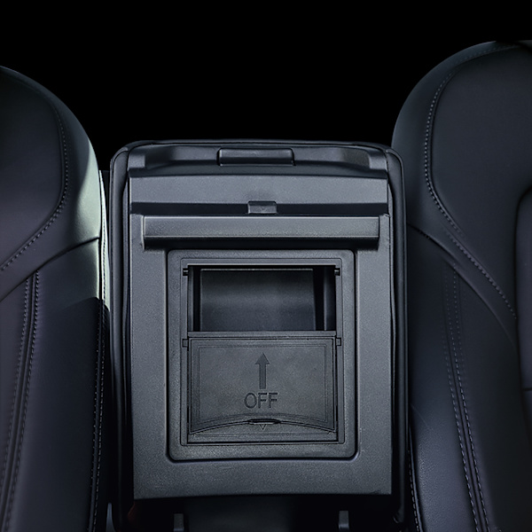 2 st Tesla Model 3 Model Y Mittkonsol Organiser Armstöd Dold