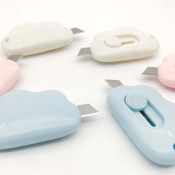 Sett med 3 Cloud Mini Art Cutter Bærbare Egnet for å Klippe Konvolutter