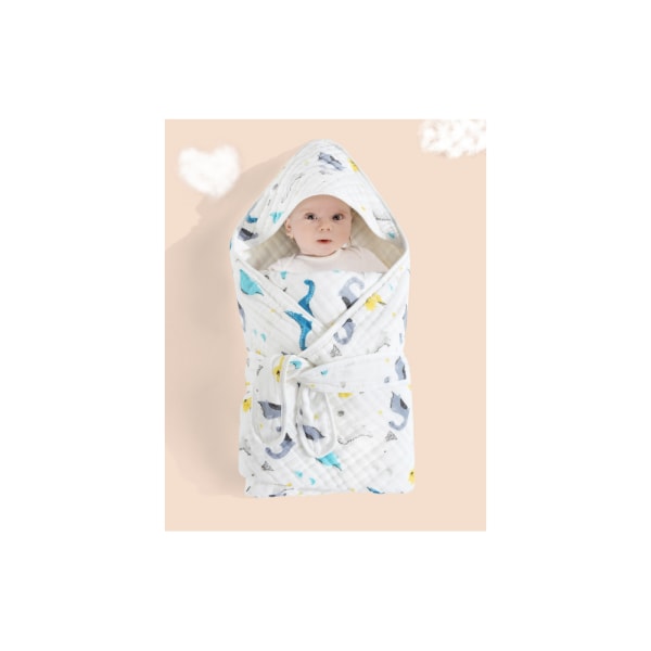 Baby flicka pojke swaddle filt lätt att justera baby wrap sovsäck