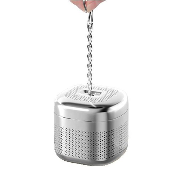 2 stk. Teinfuser Teekugle Teestrainer Filterkande Rustfrit DXGHC