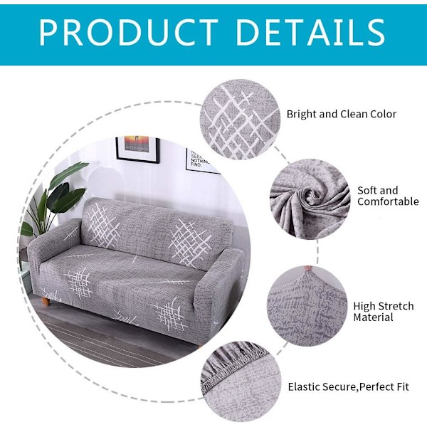 Stræk Sofa Betræk Universal Elastisk Sofa Betræk Pasform Sofa Beskyttelse