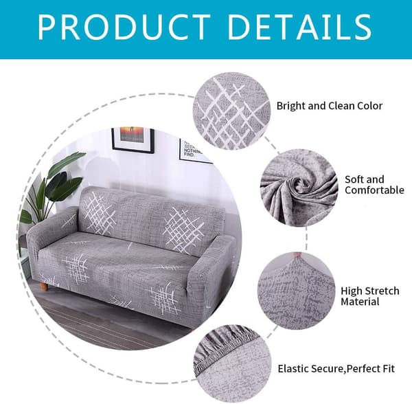 Stretch Sofa Trekk Universal Elastisk Sofa Trekk Tilpasset Sofa Beskyttelse