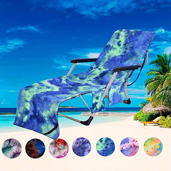 Strandstol Cover med Sidelommer til Solbadning