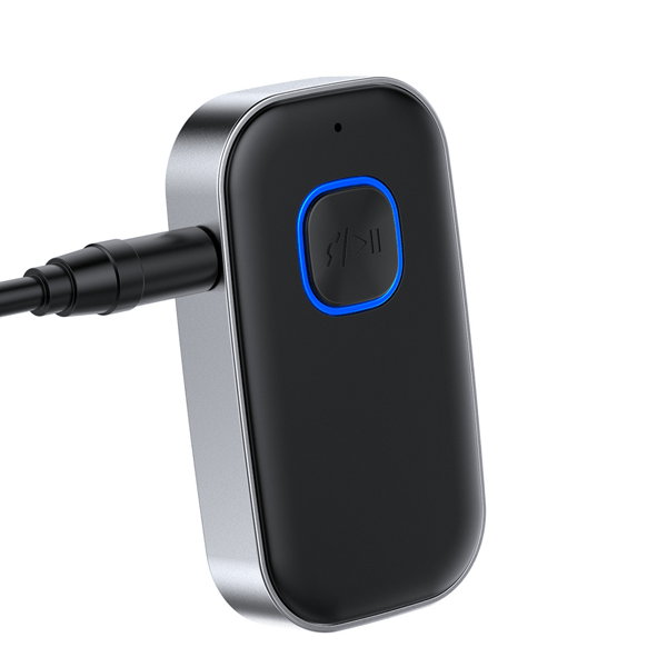 Bluetooth 5.0-mottaker, 3,5 mm AUX-kontakt Bluetooth-adapter med innebygd