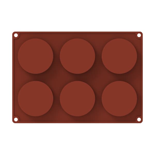 2 st Chokladformar Cylinder Silikonkaka DIY Gör-Det-Själv Form