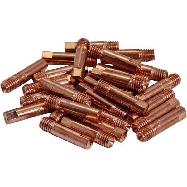 15AK MAG MIG Svejsbrænder Kontaktspids 0,8 M6x25mm, 50pk