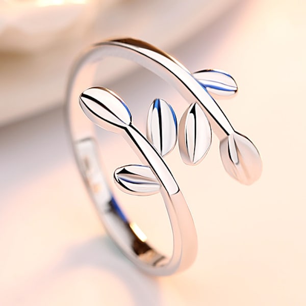 1 ställbar öppen ringuppsättning Fingerled Tumring Tåring B