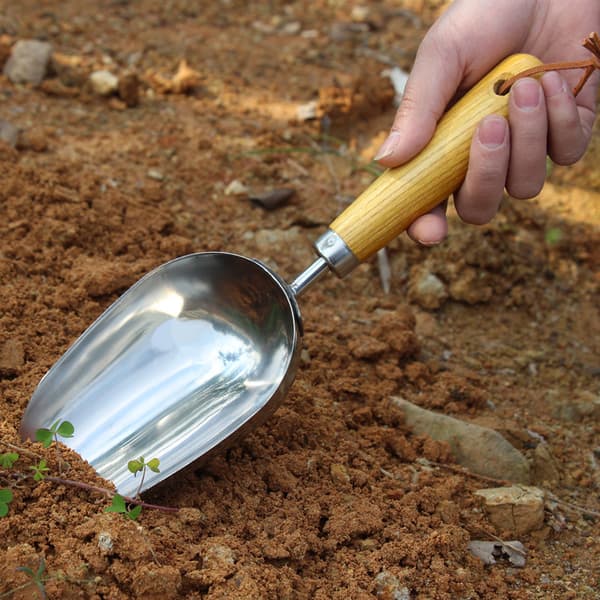 Rustfri Blomstespadeskovl til Potteplanter Haveplantning