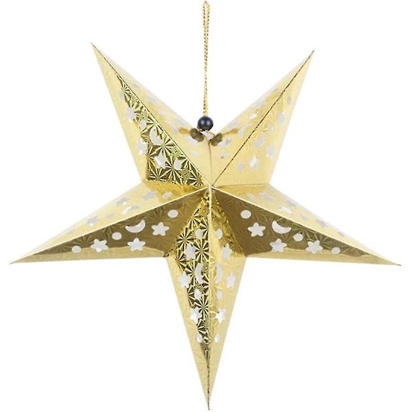 Paper Star Lanterns Lampskärm Paper Star Light Shade Christmas DXGHC