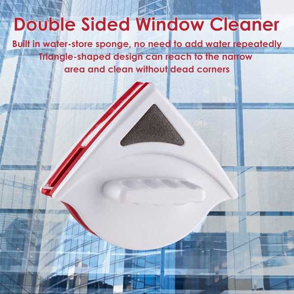 Magnetisk fönsterputsare, justerbar dubbelsidig fönsterputs
