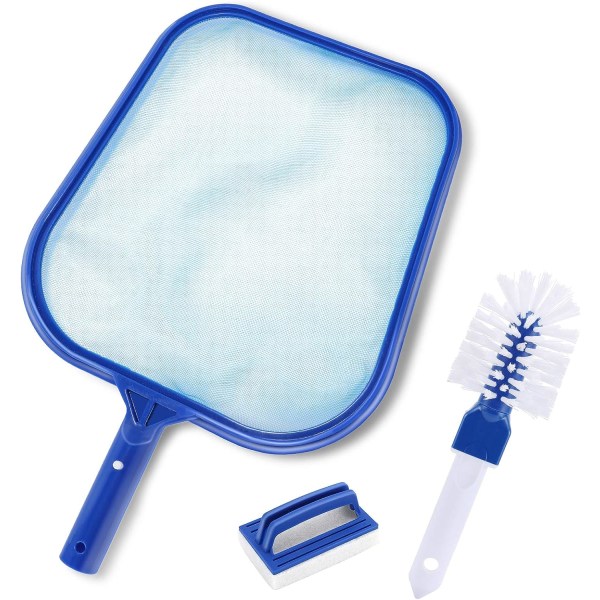 Pool cleaning kit, pool cleaning kit, cleaning brush, sponge b