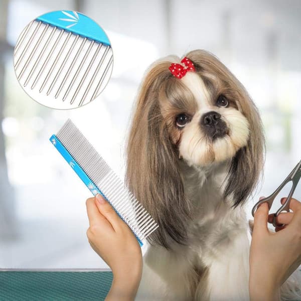 Hundefrisørkam til langhårede hunde og katte - Pels Trim