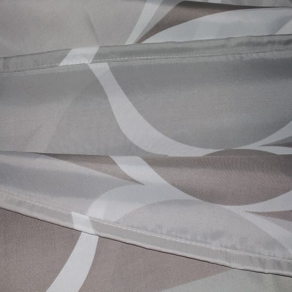 Grå Dusjforheng i Stoff, Vanntett Design og Polyester, Q